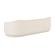 Circe Cream Textured Velvet Sofa by TOV Furniture