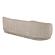 Circe Taupe Textured Velvet Sofa by TOV Furniture