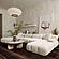 Calliope Cream Vegan Shearling 6-Piece Modular U-Sectional by TOV Furniture