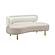 Tischa Cream Boucle & Grey Velvet Sofa by TOV Furniture