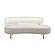 Tischa Cream Boucle & Grey Velvet Sofa by TOV Furniture