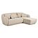 Misty Cream Boucle Sectional - RAF by TOV Furniture