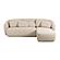 Misty Cream Boucle Sectional - RAF by TOV Furniture