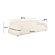 Leyla Cream Boucle Sofa by TOV Furniture