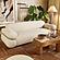 Leyla Cream Boucle Sofa by TOV Furniture