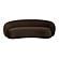 Kendall Chocolate Brown Velvet Sofa by TOV Furniture