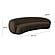 Kendall Chocolate Brown Velvet 120 Inch Sofa by TOV Furniture