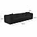 Tarra Fluffy Oversized Black Corduroy Modular Sofa by TOV Furniture