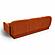 Azalea Rust Orange Velvet Sofa by TOV Furniture
