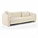Lou Sandstone Textured Fabric Sofa by TOV Furniture