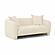 Lou Sandstone Textured Fabric Loveseat by TOV Furniture