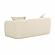 Lou Sandstone Textured Fabric Loveseat by TOV Furniture