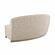 Marion Two-Tone Textured Boucle Armless Loveseat by TOV Furniture