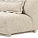 Marion Two-Tone Textured Boucle Armless Loveseat by TOV Furniture