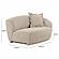 Marion Two-Tone Textured Boucle Loveseat - RAF by TOV Furniture