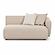 Sylvie Cream Boucle Right Arm 2-Seater Loveseat by TOV Furniture