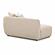 Sylvie Cream Boucle Right Arm 2-Seater Loveseat by TOV Furniture