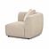 Sylvie Cream Boucle Corner Chair by TOV Furniture