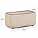 Sylvie Cream Boucle Ottoman Table by TOV Furniture