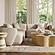 Sylvie Cream Boucle 3-Piece Sectional by TOV Furniture