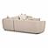 Sylvie Cream Boucle 3-Piece Sectional by TOV Furniture
