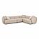 Sylvie Cream Boucle 4-Piece Sectional by TOV Furniture