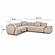 Sylvie Cream Boucle 4-Piece Right Chaise Sectional by TOV Furniture