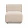 Sylvie Cream Boucle Armless 1-Seater by TOV Furniture