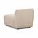Sylvie Cream Boucle Armless 1-Seater by TOV Furniture