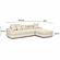 Lulu Cream Boucle Modular RAF Sectional by TOV Furniture