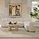 Travie White Sand Performance Corduroy Velvet Modular L-Sectional by TOV Furniture