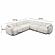 Travie White Sand Performance Corduroy Velvet Modular L-Sectional by TOV Furniture