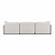 Travie White Sand Performance Corduroy Velvet Modular Sofa by TOV Furniture