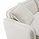 Travie Sand Upcycled Linen Modular Loveseat by TOV Furniture