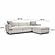 Perry Cream Chenille Modular Sectional by TOV Furniture