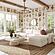 Perry Cream Chenille Modular U-Sectional by TOV Furniture