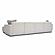 Perry Cream Chenille Modular U-Sectional by TOV Furniture