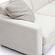 Perry Cream Chenille Modular Long Sofa by TOV Furniture