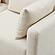 Hangover Cream Heavy Textured Fabric 5-Piece Modular L-Sectional by TOV Furniture