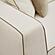 Tristine Cream Linen RAF Sectional by TOV Furniture