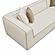 Tristine Cream Linen LAF Sectional by TOV Furniture