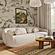 Misty Cream Boucle Modular 4-Seater Sofa by TOV Furniture