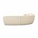 Misty Cream Boucle Modular L-Sectional by TOV Furniture