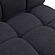 Calliope Black Vegan Shearling 6-piece Modular U-Sectional by TOV Furniture