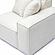 Mindy Cream Chenille Basketweave RAF Corner Chair by TOV Furniture