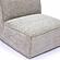 Mindy Taupe Chenille Basketweave Armless Chair by TOV Furniture