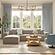 Mindy Taupe Chenille Basketweave RAF Corner Chair by TOV Furniture