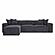 Mindy Charcoal Chenille Basketweave Modular Sectional by TOV Furniture
