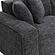 Mindy Charcoal Chenille Basketweave Modular Sectional by TOV Furniture