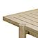 Gata Light Teak Outdoor Rectangular Dining Table by TOV Furniture